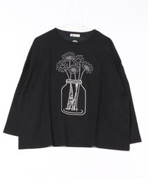 (BD)【BARNDOOR】デイジー 刺繍 長袖 Tシャツ