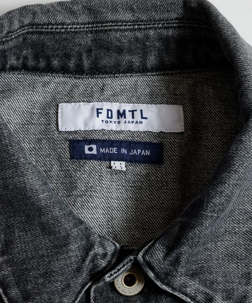 FDMTL（ファンダメンタル）の「FDMTL/ファンダメンタル/THIRD THIRD JACKET 3YR WASH（デニムジャケット・メンズ・ブラック・2/4/3）」の3枚目の写真
