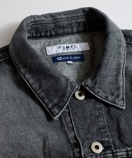 FDMTL（ファンダメンタル）の「FDMTL/ファンダメンタル/THIRD THIRD JACKET 3YR WASH（デニムジャケット・メンズ・ブラック・2/4/3）」の4枚目の写真