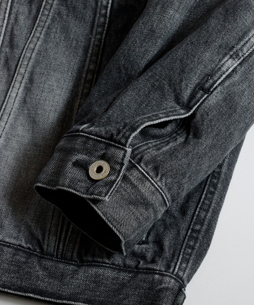 FDMTL（ファンダメンタル）の「FDMTL/ファンダメンタル/THIRD THIRD JACKET 3YR WASH（デニムジャケット・メンズ・ブラック・2/4/3）」の8枚目の写真