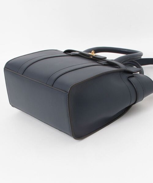 Mulberry（マルベリー）の「ミニ ジップド ベイズウォーター Mini Zipped Bayswater（ハンドバッグ・レディース・ネイビー・FREE）」の9枚目の写真