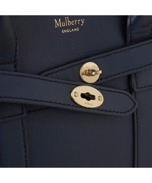 Mulberry（マルベリー）の「ミニ ジップド ベイズウォーター Mini Zipped Bayswater（ハンドバッグ・レディース・ネイビー・FREE）」の6枚目の写真