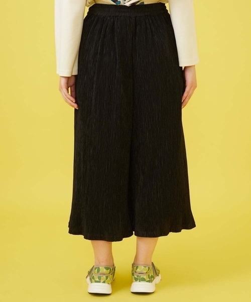 Jocomomola(ホコモモラ)の「Ondas プリーツワイドイージーパンツ(その他パンツ・レディース・ベージュ/ブラック・40)」の15枚目の写真