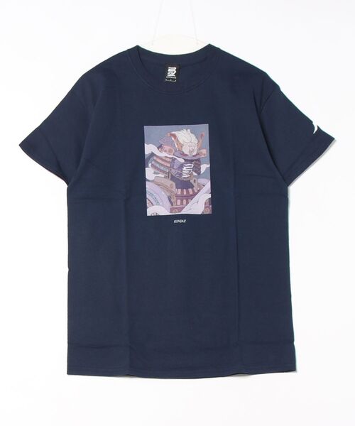 ARCHIVER(アーカイバ)の「【RS】【KINJAZ】Graphic T(Tシャツ/カットソー・メンズ・ネイビー・MEDIUM)」の1枚目の写真