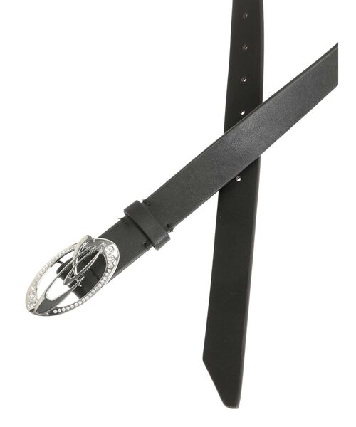 EMODA（エモダ）の「スペイシーストーンロゴベルト（ベルト・レディース・ブラック・FREE）」の5枚目の写真