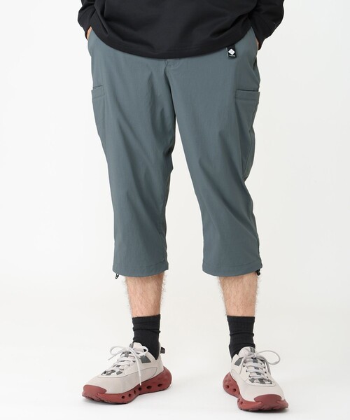 Columbia（コロンビア）の「撥水 UVカット Columbia／メンズ ブルーステムII ニーパンツ クロップド丈 軽量／コロンビア（その他パンツ・メンズ・グレー/ブラック/グリーン/ブラウン・M/S/XL/L）」の2枚目の写真