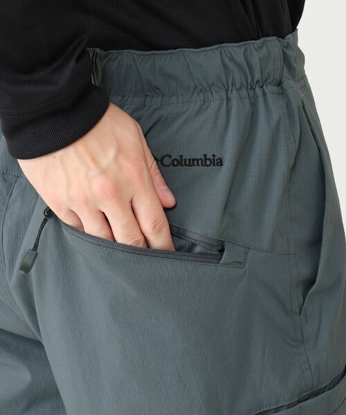 Columbia（コロンビア）の「撥水 UVカット Columbia／メンズ ブルーステムII ニーパンツ クロップド丈 軽量／コロンビア（その他パンツ・メンズ・グレー/ブラック/グリーン/ブラウン・M/S/XL/L）」の8枚目の写真