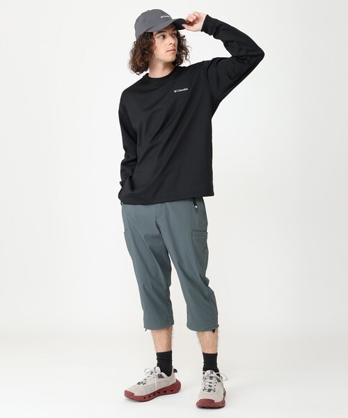 Columbia（コロンビア）の「撥水 UVカット Columbia／メンズ ブルーステムII ニーパンツ クロップド丈 軽量／コロンビア（その他パンツ・メンズ・グレー/ブラック/グリーン/ブラウン・M/S/XL/L）」の10枚目の写真