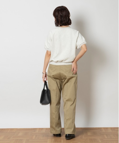 Champion(チャンピオン)の「Champion(チャンピオン)【レディース】半袖ロゴスウェット(スウェット・レディース・ライトグレー/イエロー/サックスブルー・M/L/XL/S)」の21枚目の写真