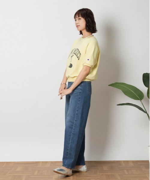 セール】【Champion】ロゴ半袖スウェット（スウェット