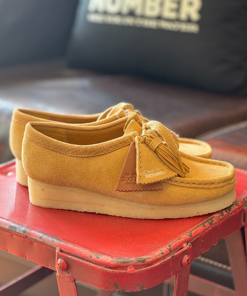 ＜Clarks＞WALLABEE ワラビー スエード シューズ Clarks クラークス wallabee ワラビー スエード シューズ