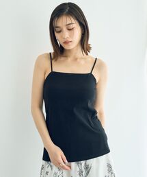 YECCA VECCA（イェッカヴェッカ）の「カップ付きベアキャミソール（インナーウェア/肌着）」