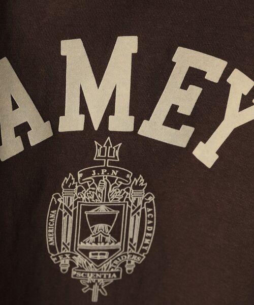 Americana（アメリカーナ）【別注】カレッジTシャツ