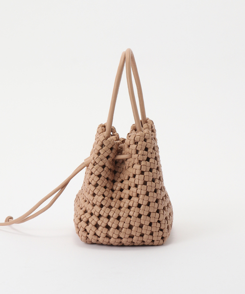 JOURNAL STANDARD relume（ジャーナルスタンダード　レリューム）の「【REMI/REID/レミアンドリード】 BUCKET MINI WOVEN:バッグ（ハンドバッグ・レディース・ホワイト系その他/ベージュ・FREE）」の5枚目の写真