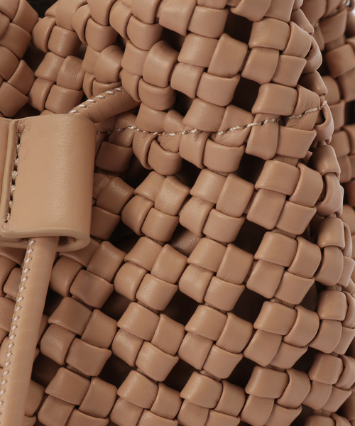 JOURNAL STANDARD relume（ジャーナルスタンダード　レリューム）の「【REMI/REID/レミアンドリード】 BUCKET MINI WOVEN:バッグ（ハンドバッグ・レディース・ホワイト系その他/ベージュ・FREE）」の15枚目の写真