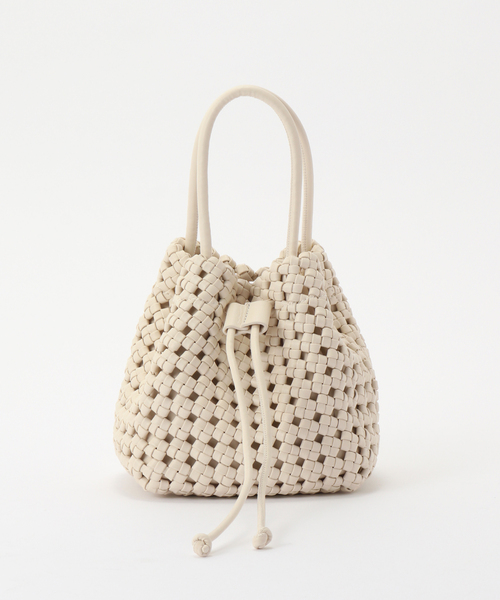 JOURNAL STANDARD relume（ジャーナルスタンダード　レリューム）の「【REMI/REID/レミアンドリード】 BUCKET MINI WOVEN:バッグ（ハンドバッグ・レディース・ホワイト系その他/ベージュ・FREE）」の16枚目の写真