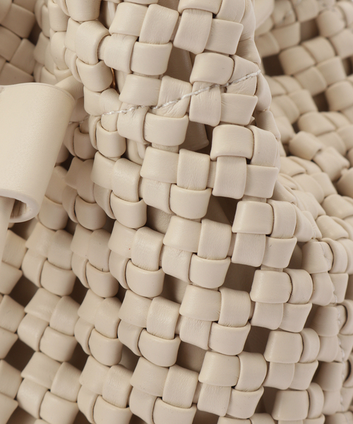 JOURNAL STANDARD relume（ジャーナルスタンダード　レリューム）の「【REMI/REID/レミアンドリード】 BUCKET MINI WOVEN:バッグ（ハンドバッグ・レディース・ホワイト系その他/ベージュ・FREE）」の17枚目の写真