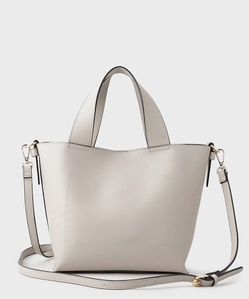 【新品未使用】UN3D.  2wayフォールドワイドバッグ　グレー 2WAY FOLD WIDE BAG | UN3D./アンスリード