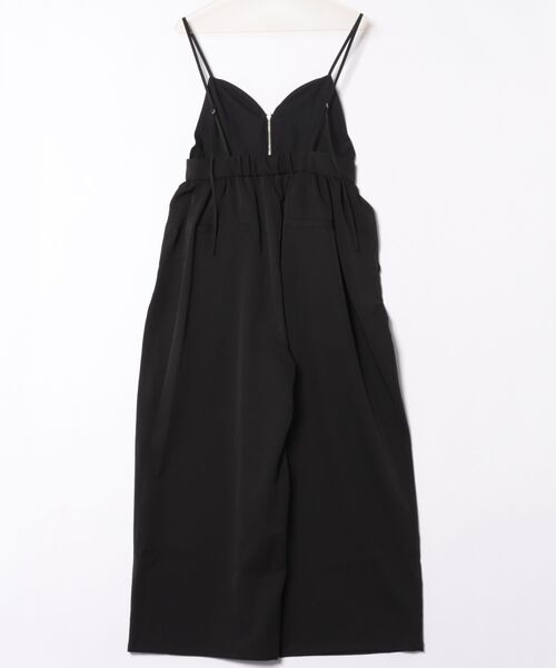 LOWRYS FARM コクーンキャミサロペット　ブラック LOWRYS FARM サロペット オーバーオール コクーンZIP