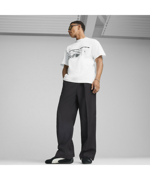PUMA（プーマ）の「PUMA プーマ メンズ グラフィックス マシン 半袖 Tシャツ（Tシャツ/カットソー・メンズ・ホワイト/ブラック/ブルー・MEDIUM/SMALL/LARGE/X-LARGE/X-SMALL）」の5枚目の写真