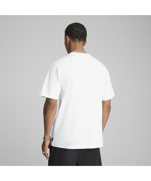 PUMA（プーマ）の「PUMA プーマ メンズ グラフィックス マシン 半袖 Tシャツ（Tシャツ/カットソー・メンズ・ホワイト/ブラック/ブルー・MEDIUM/SMALL/LARGE/X-LARGE/X-SMALL）」の6枚目の写真