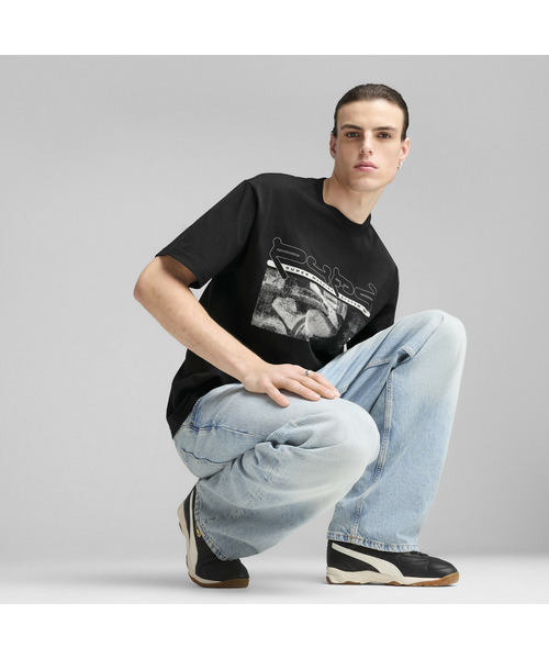 PUMA（プーマ）の「PUMA プーマ メンズ グラフィックス マシン 半袖 Tシャツ（Tシャツ/カットソー・メンズ・ホワイト/ブラック/ブルー・MEDIUM/SMALL/LARGE/X-LARGE/X-SMALL）」の17枚目の写真
