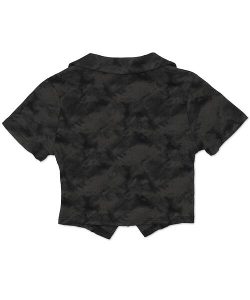 dispark（ディスパーク）の「DISPARK/Wジップメタルパッチピチトップス（Tシャツ/カットソー・レディース・ブラック/ベージュ/ホワイト・FREE）」の19枚目の写真