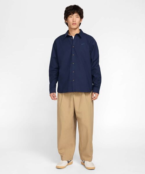 大人気 NIKE CLUB オーバーサイズ オックスフォード シャツ セール】ナイキ クラブ メンズ オーバーサイズド ロングスリーブ