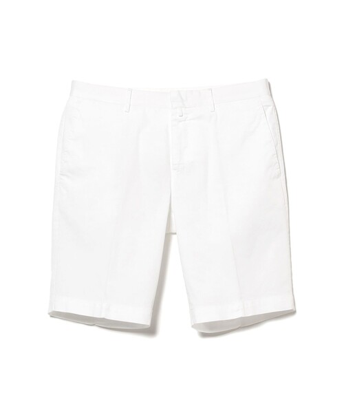 ビームスF別注　PTトリノ　ホワイト ストレッチショートパンツ46 別注】PT TORINO / SLEEK コットンストレッチ ショーツ（その他