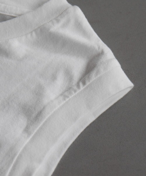 HANES(ヘインズ)の「【Hanes / ヘインズ】クルーネックノースリーブTシャツ/コットン100/ノースリーブ【2枚組】【WEB限定】(Tシャツ/カットソー・レディース・その他1/その他2/その他3・M)」の14枚目の写真