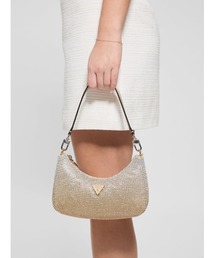 Guess | ZALINA Mini Top Zip Shoulder Bag ハンドバッグ(ハンドバッグ)