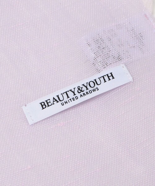 BEAUTY&YOUTH UNITED ARROWS（ビューティーアンドユースユナイテッドアローズ）の「麻混 カラーストール（ストール/ショール・レディース・ライトブルー/ライラック/ホワイト・FREE）」の17枚目の写真