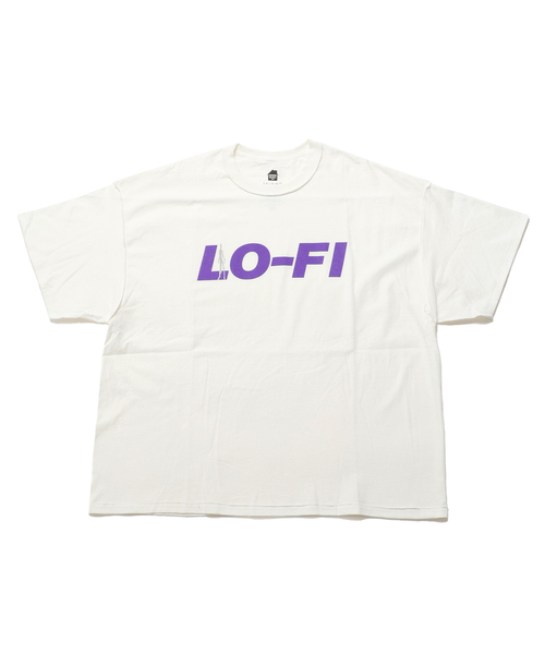 is-ness(イズネス)の「ISNESS MUSIC / イズネス ミュージック LO-FI T-SHIRT(Tシャツ/カットソー・メンズ・ホワイト/ライトグレー/ブラック・FREE)」の2枚目の写真
