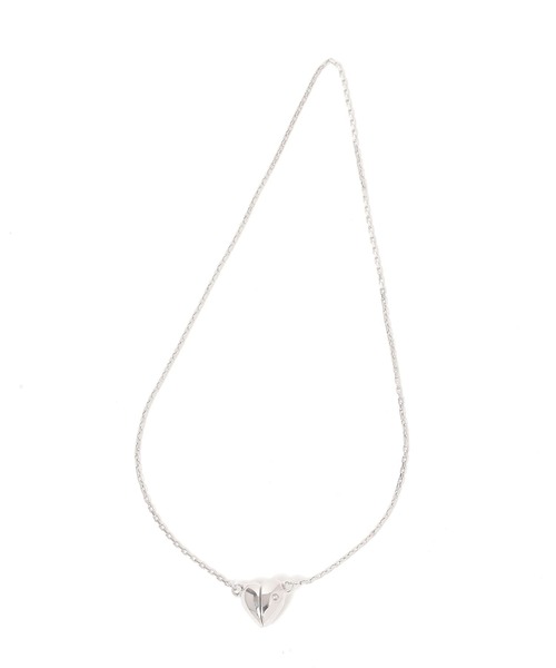 repipi armario（レピピ アルマリオ）の「プックリハートマグネックレス（ネックレス・キッズ・シルバー・FREE）」の7枚目の写真