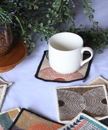 a.depeche（アデペシュ）の「【a.depeche/アデペシュ】コースター   / おしゃれなギフトに最適！ / mon chemin coaster empreinte（ランチョンマット/テーブルウェア）」