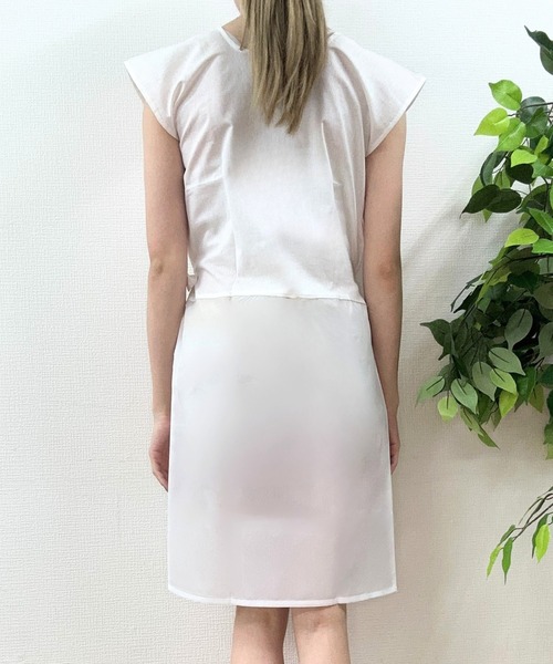 CELEN（セレン）の「【浴衣小物】浴衣フレンチスリーブ肌着 着物スリップ 単品（襦袢/肌襦袢）（和装小物・レディース・ホワイト・FREE）」の4枚目の写真