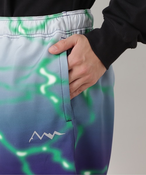 MANASTASH（マナスタッシュ）の「MANASTASH/マナスタッシュ/LITHIUM TIE DYE SHORT（その他パンツ・メンズ・ブラック/パープル/グリーン・S/M/L/XL）」の9枚目の写真