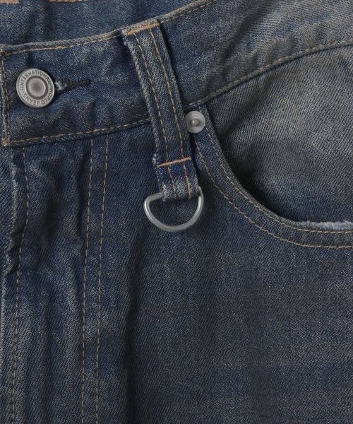 JEANASIS（ジーナシス）の「グランジカーブデニム/450208（デニムパンツ・レディース・ブルー/ワンウォッシュ・SMALL/MEDIUM）」の18枚目の写真