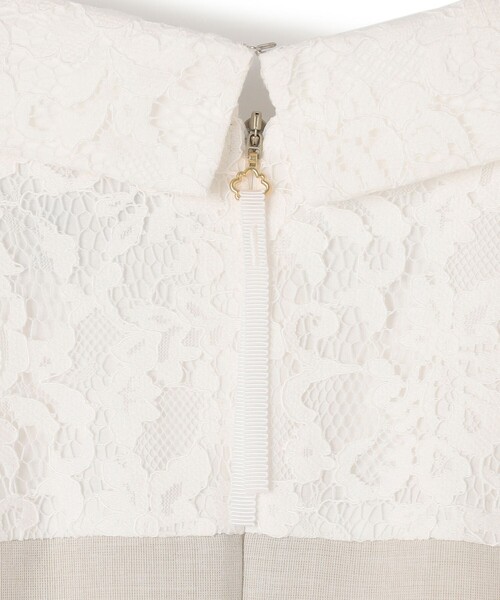TOCCA(トッカ)の「LACE A LA CARTE ドレス(ワンピース・レディース・グレー系/ブラック系・0/2/4/6)」の16枚目の写真