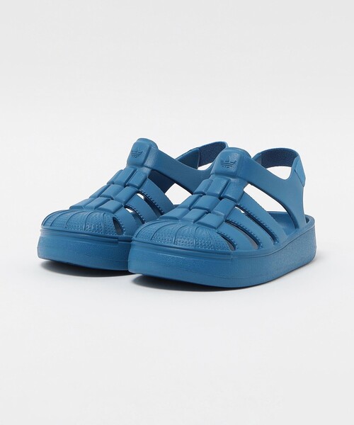 adidas Originals(アディダスオリジナルス)の「<adidas Originals>SST サンダル / スーパースター / キッズ 17cm-22cm(サンダル・キッズ・コバルトブルー/ブラック・19cm/22cm/17cm/20cm/18cm/21cm)」の3枚目の写真