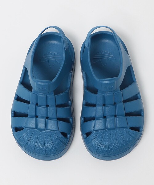 adidas Originals(アディダスオリジナルス)の「<adidas Originals>SST サンダル / スーパースター / キッズ 17cm-22cm(サンダル・キッズ・コバルトブルー/ブラック・19cm/22cm/17cm/20cm/18cm/21cm)」の4枚目の写真