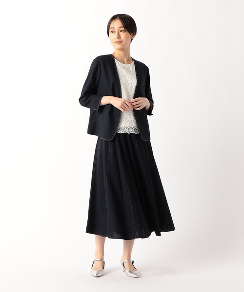 COMME CA(コムサ)の「【セットアップ対応】ナチュラルオックス スカート(スカート・レディース・キナリ・9号/11号)」の18枚目の写真