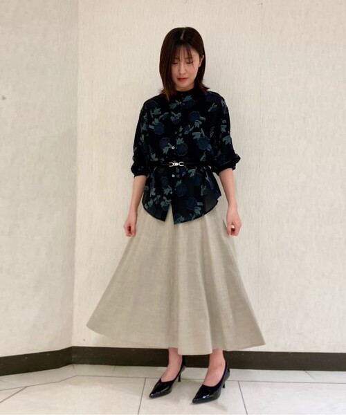 COMME CA(コムサ)の「【セットアップ対応】ナチュラルオックス スカート(スカート・レディース・キナリ・9号/11号)」の8枚目の写真