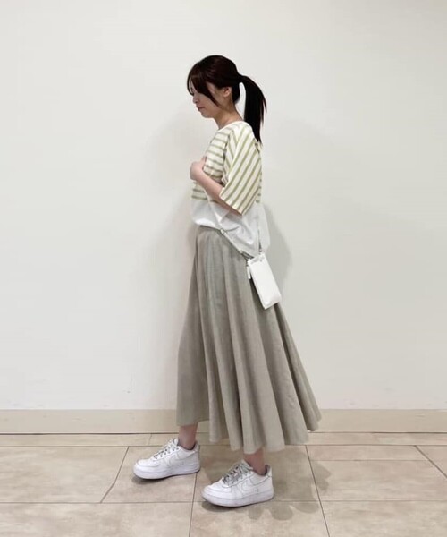 COMME CA(コムサ)の「【セットアップ対応】ナチュラルオックス スカート(スカート・レディース・キナリ・9号/11号)」の2枚目の写真