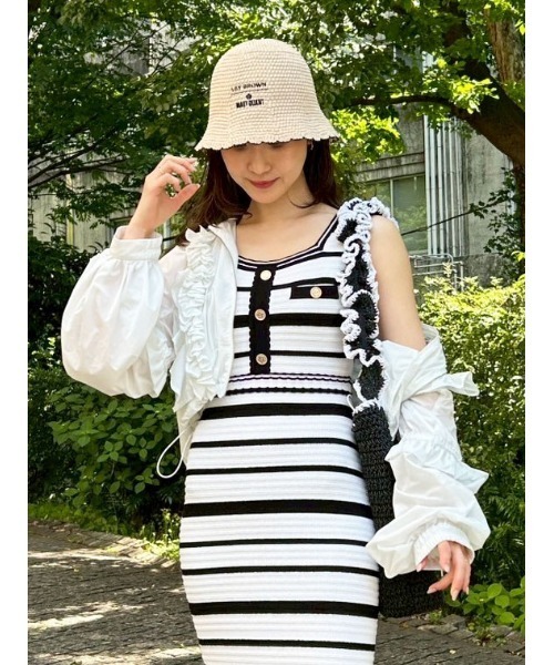 くう❗️リリパット2点427☆410☆ セール】【LILY BROWN×MARY QUANT】サマーバケットハット（ハット