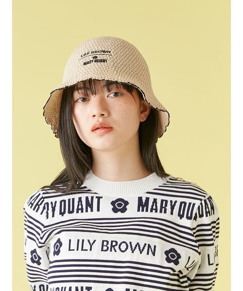 セール】【LILY BROWN×MARY QUANT】サマーバケットハット（ハット