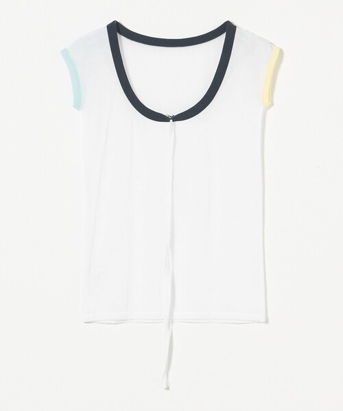 【別注】TanC TOKYO × 6MINI SLEEVE SHEER TEE セール】【別注】＜TanC TOKYO × 6＞MINI SLEEVE SHEER TEE