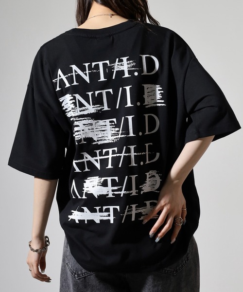 FUNALIVE（ファンアライブ）の「ANT　INDUSTRIAL DESIGN　ワイドTシャツ（Tシャツ/カットソー・メンズ・ブラック/ホワイト系その他2/杢グレー/スミクロ/ホワイト/ブラック系その他2・L/M/LL）」の2枚目の写真