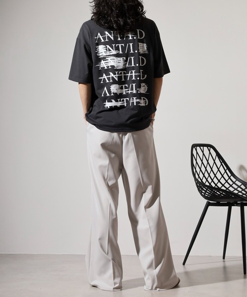 FUNALIVE（ファンアライブ）の「ANT　INDUSTRIAL DESIGN　ワイドTシャツ（Tシャツ/カットソー・メンズ・ブラック/ホワイト系その他2/杢グレー/スミクロ/ホワイト/ブラック系その他2・L/M/LL）」の9枚目の写真