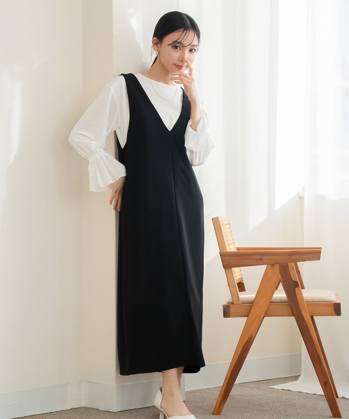 Petitjo（プッチージョ）の「小さいサイズ　透け袖ポンチプルオーバー　低身長さん・小柄女性（Tシャツ/カットソー・レディース・ホワイト・PS/PM）」の11枚目の写真